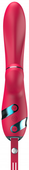 Tlačni vibrator Adore Magenta G Touch (22,8 cm)
