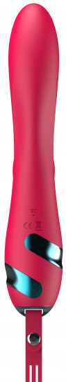 Tlačni vibrator Adore Magenta G Touch (22,8 cm)