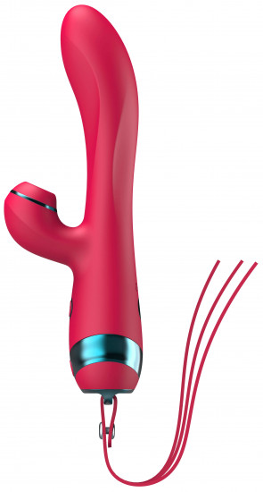Tlačni vibrator Adore Magenta G Touch (22,8 cm)