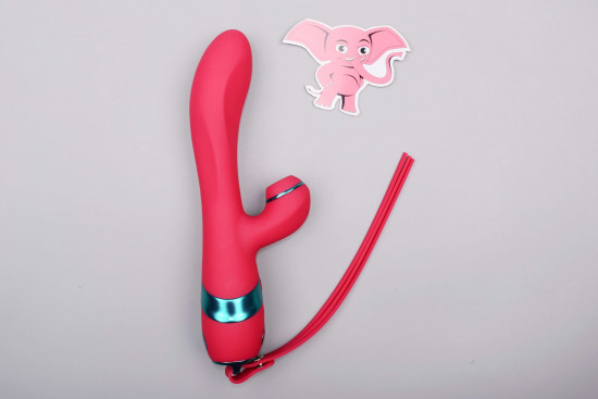 Tlačni vibrator Adore Magenta G Touch (22,8 cm)