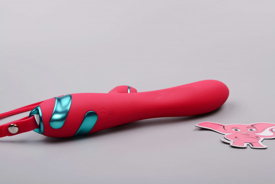 Tlačni vibrator Adore Magenta G Touch (22,8 cm)