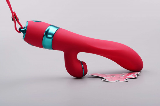 Tlačni vibrator Adore Magenta G Touch (22,8 cm)