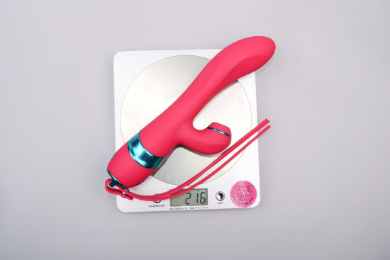 Tlačni vibrator Adore Magenta G Touch (22,8 cm)