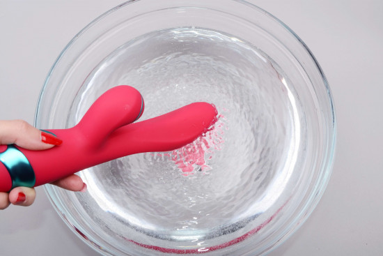 Tlačni vibrator Adore Magenta G Touch (22,8 cm)