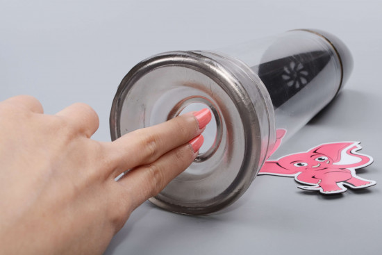 Vakuumska črpalka z masturbacijsko prevleko SoloSuction Pro