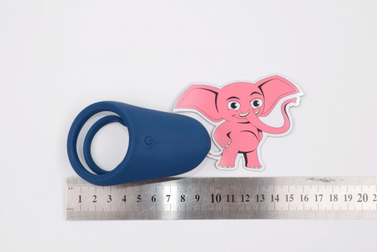 Vibracijski erekcijski obroč z daljinskim upravljalnikom Vibe Rush