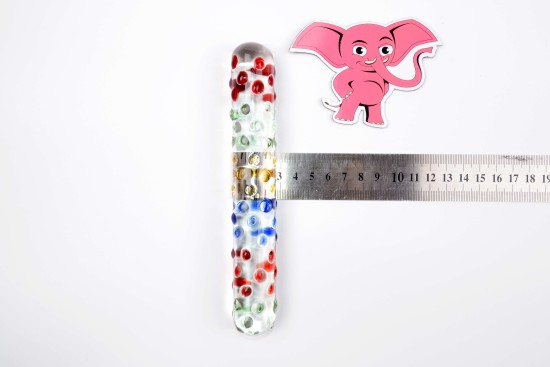 Stekleni dildo Wanderlust Me (17 cm)