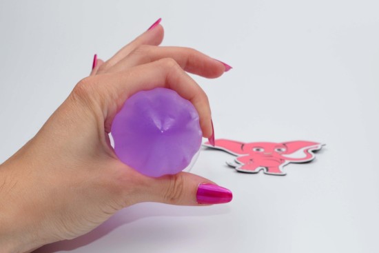 Gel analni čep Amethyst Delight, M