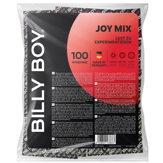 Billy Boy Bulk-Pack: Joy Mix, 100 condoms