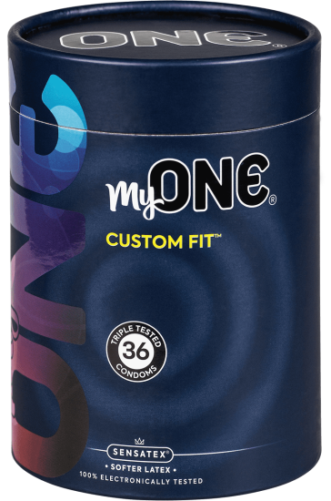 MyOne Maxi-Pack: Custom Fit, size 60L, 36 condoms