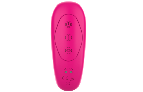 Tlačni vibrator Adore G Vibe II, roza