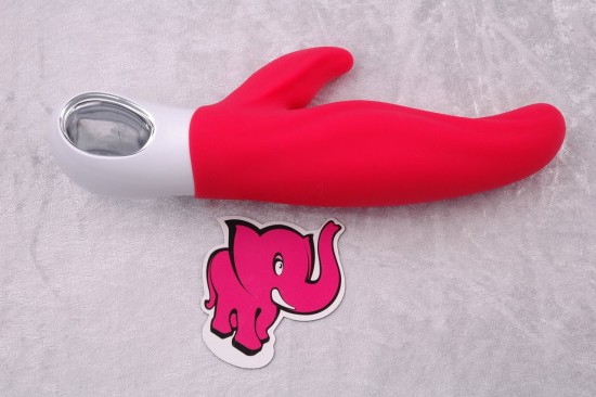 Fun Factory Lady Bi dvojni vibrator, indijsko rdeča