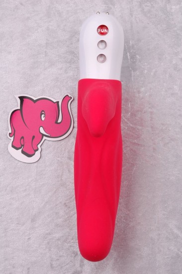 Fun Factory Lady Bi dvojni vibrator, indijsko rdeča