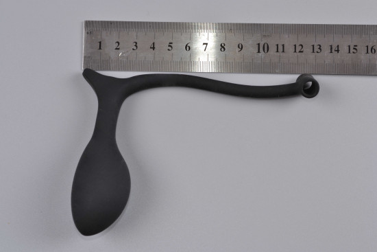 Fantasy Cage Chastity Belt z analnim plugom za moške