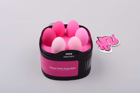 Komplet vaginalnih uteži Deluxe Petite Kegel Balls