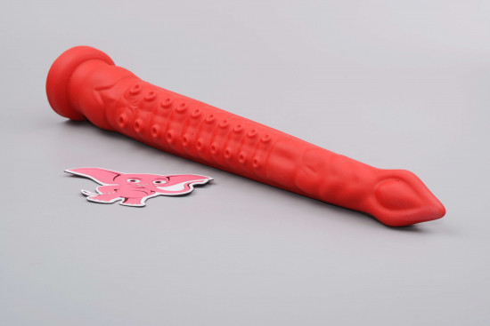 Dildo pošast s priseskom hobotnica (32 cm)