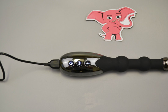 Električne analne kroglice Thunderbolt (23,5 cm)