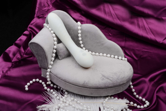 Svetleči silikonski vibrator Lumisphere (18 cm)
