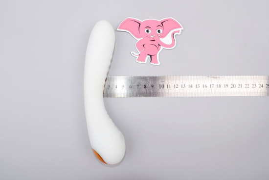 Svetleči silikonski vibrator Lumisphere (18 cm)