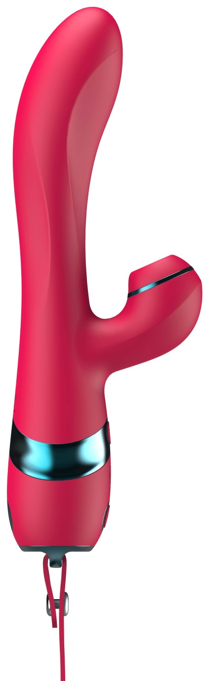 Tlačni vibrator Adore Magenta G Touch (22,8 cm)