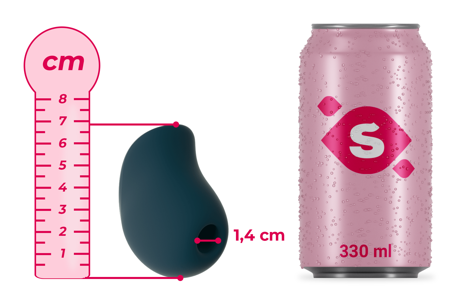 Fun Factory MEA orodje za pritiskanje (6,9 cm)