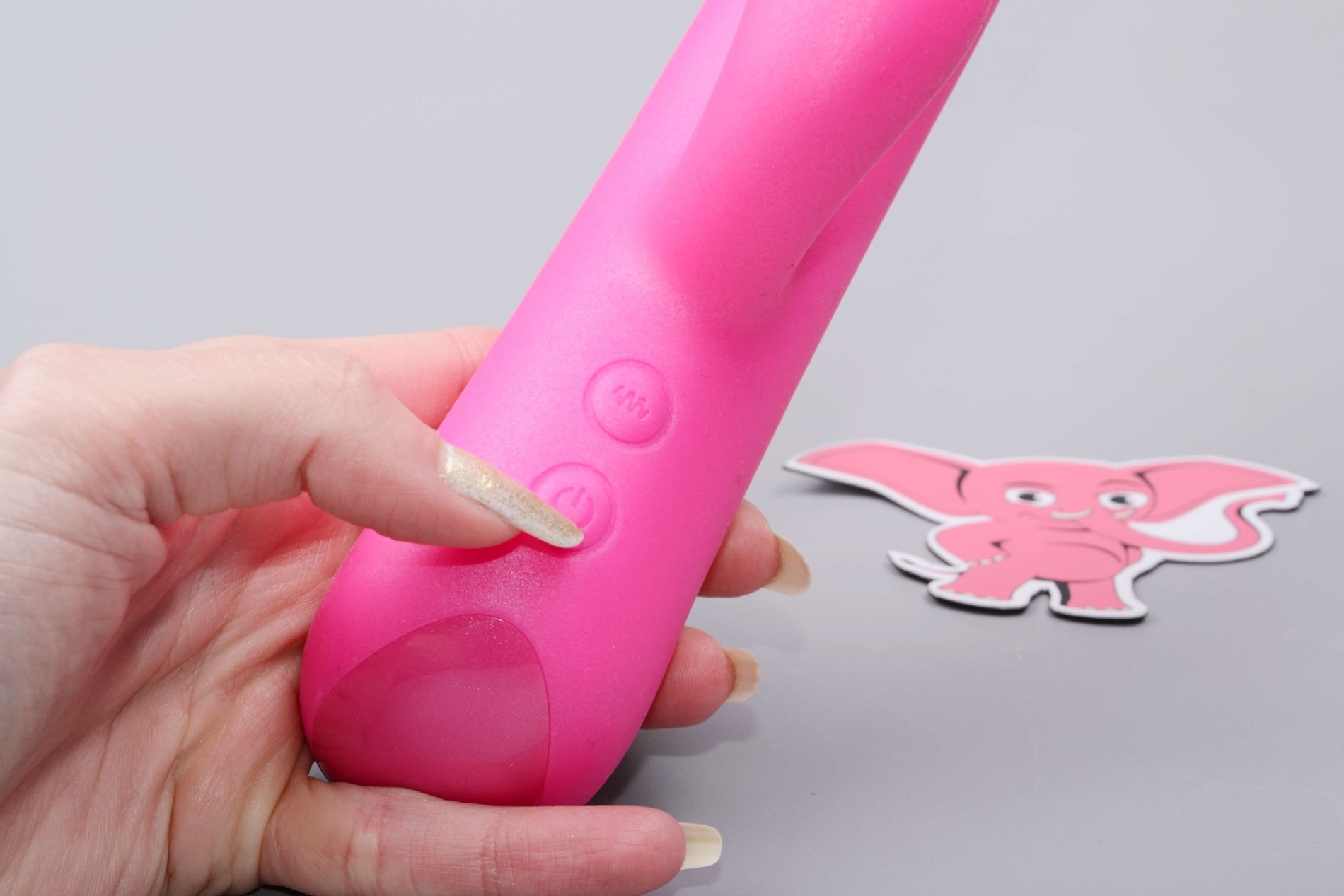Vrtljivi vibrator Oninder z mobilno aplikacijo (23 cm)