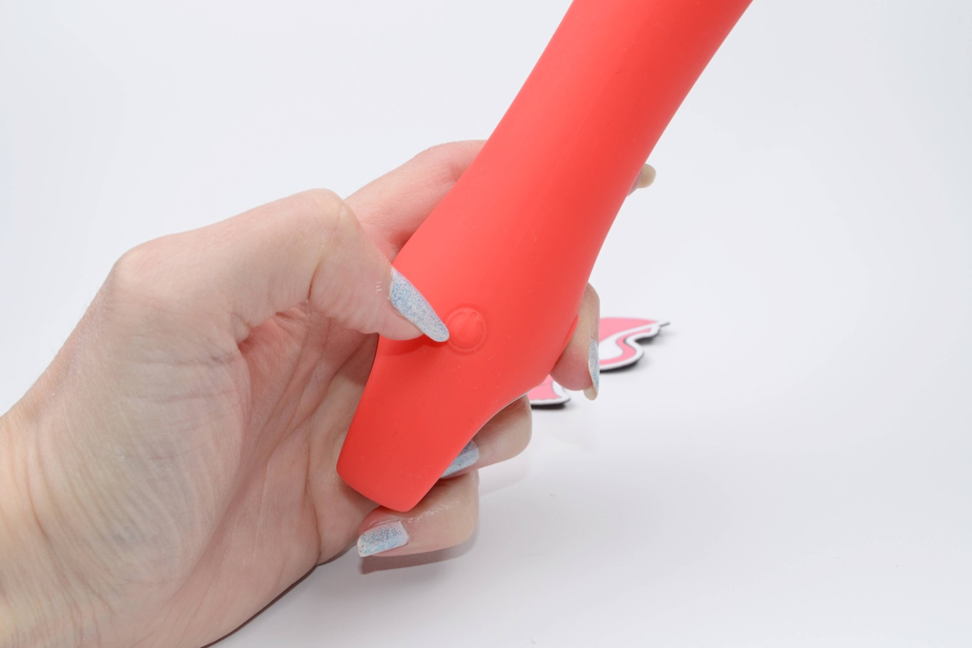 Silikonski vibrator za flavto (18 cm)