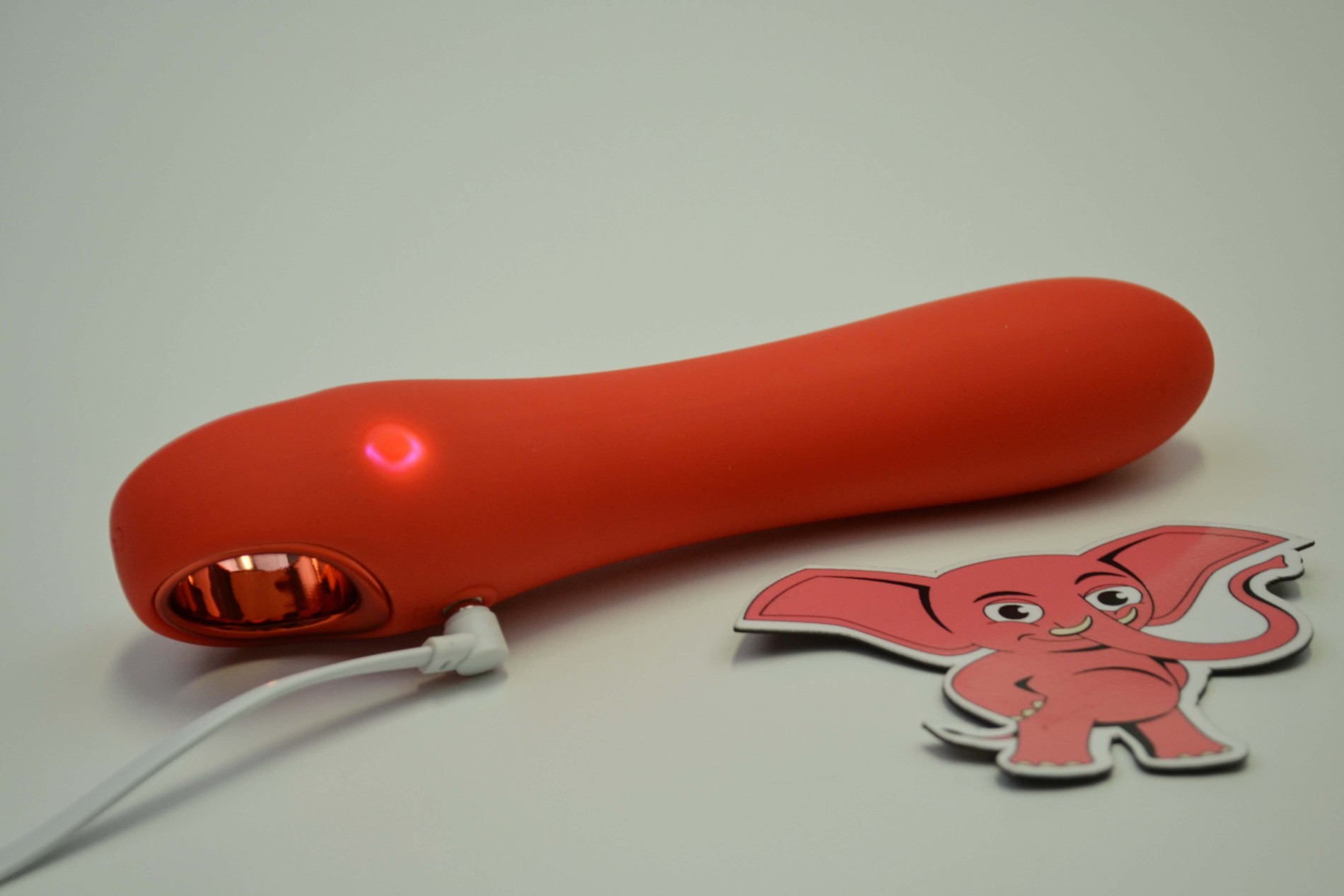Silikonski vibrator za flavto (18 cm)