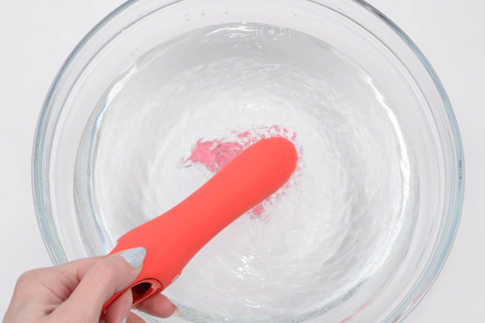 Silikonski vibrator za flavto (18 cm)