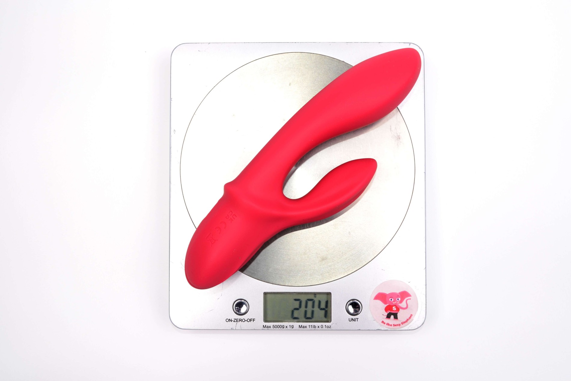 Silikonski vibrator za klitoris Bunny Duo (19,2 cm)
