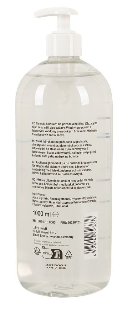 Just Glide Anal anální lubrikant (1000 ml)