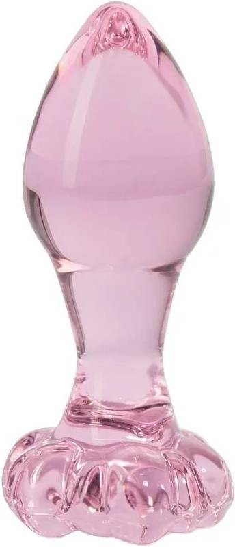Analni čep Flower Glass Plug (9 cm)