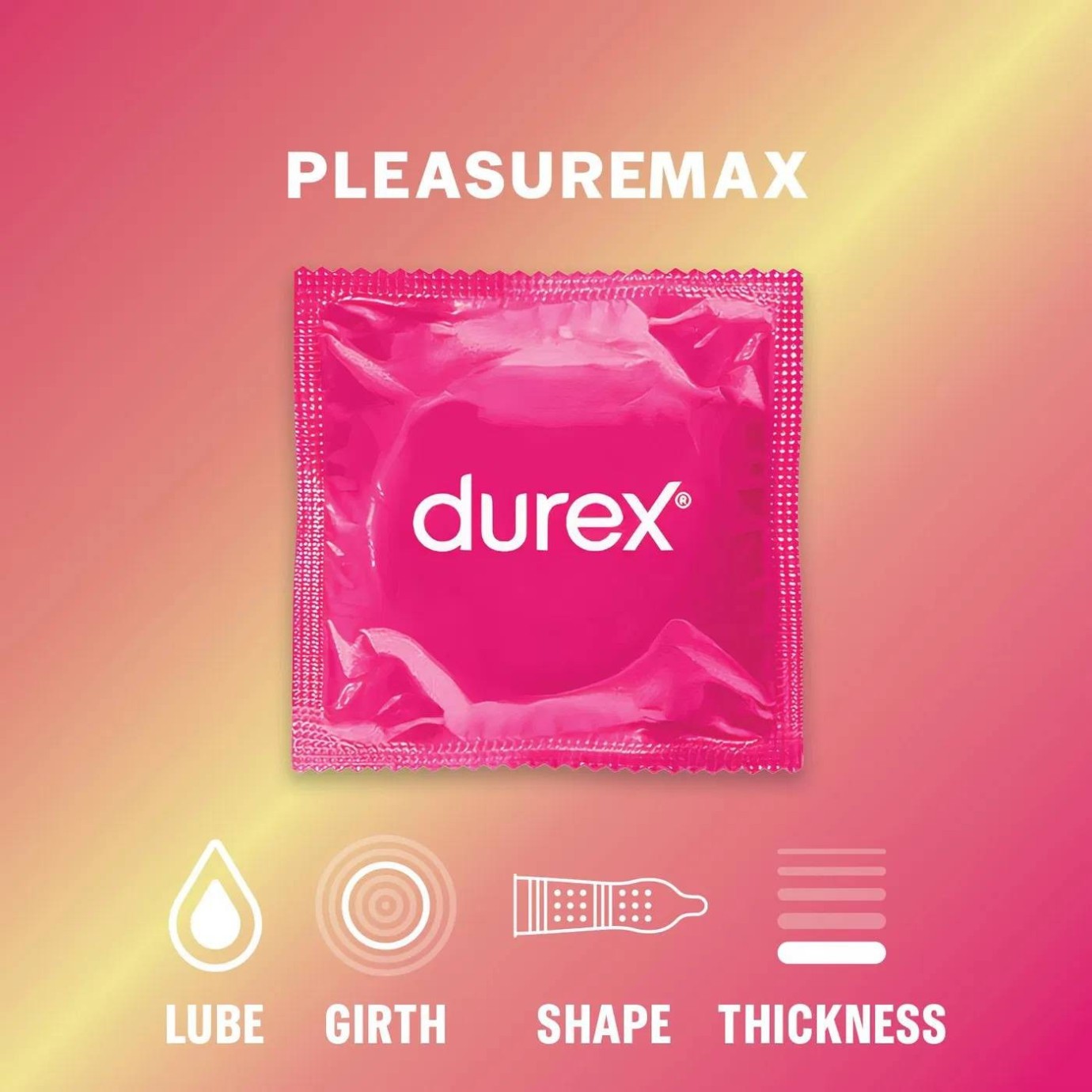 Durex Pleasuremax - Kondomi z vrezanimi robovi (10 kosov)
