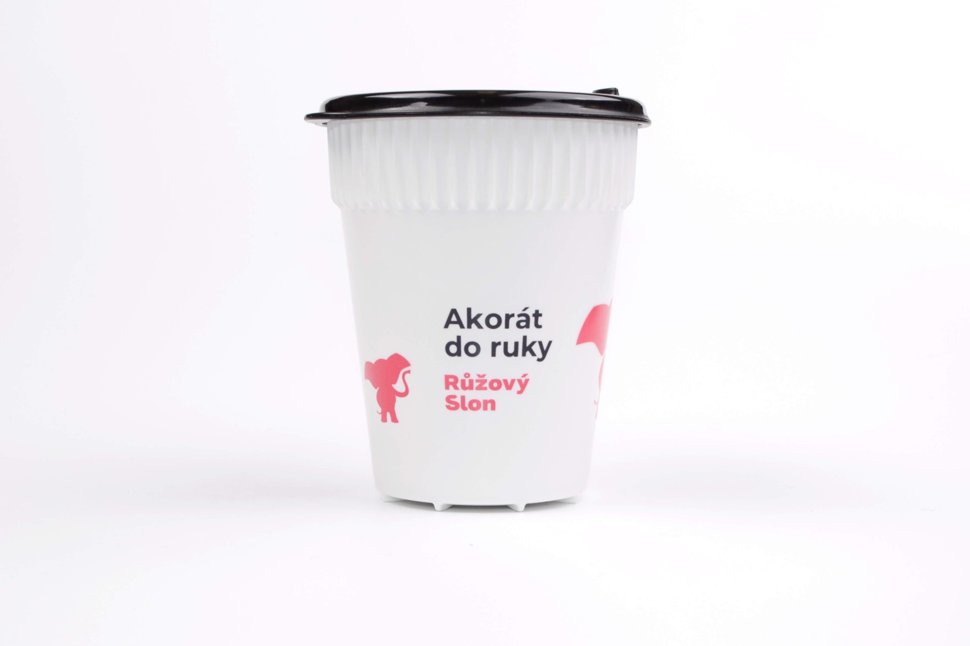 Merch - skodelica za igrivega slona Pink Elephant (0,3 l)