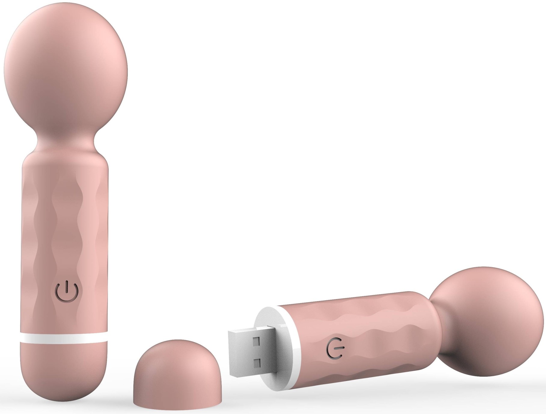 Mini masažna glava Lovers Whisper (10,7 cm)