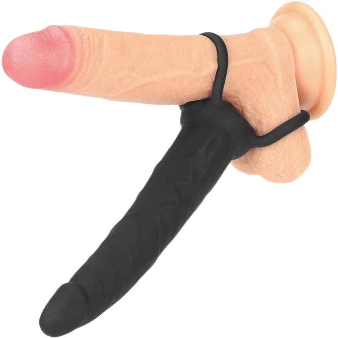 Dvojni penetrator Strapon (15,3 cm)