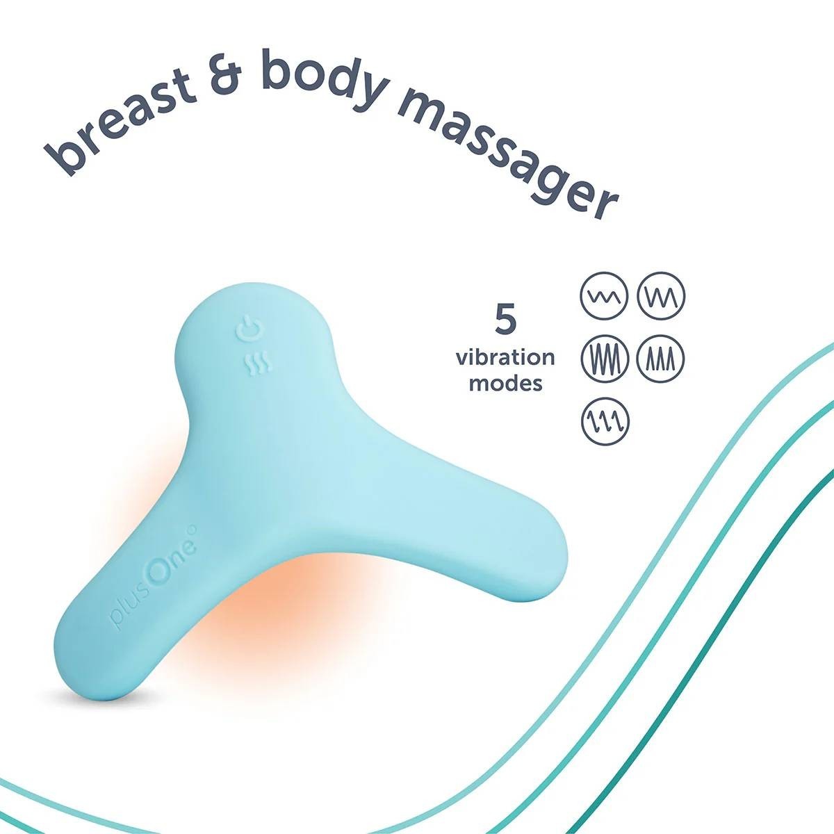 PlusOne breast & body massager