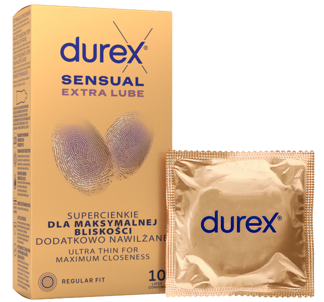DUREX Sensual Extra Lube 10 pcs