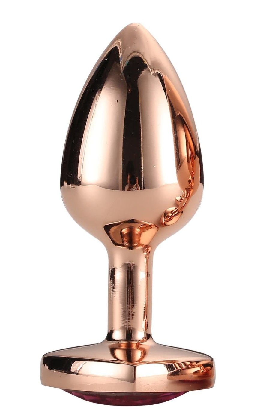 GLEAMING LOVE ROSE GOLD ANALNI ČEP MAJHEN