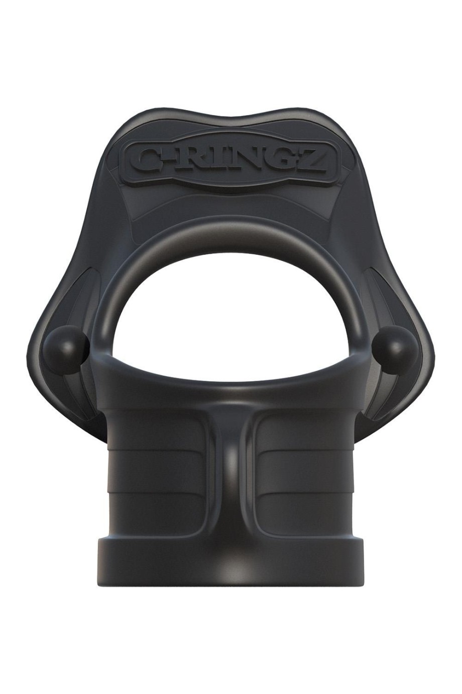 FANTASY C-RINGZ ROCK HARD OBROČEK & NATAHOVALEC MOD ČRNA