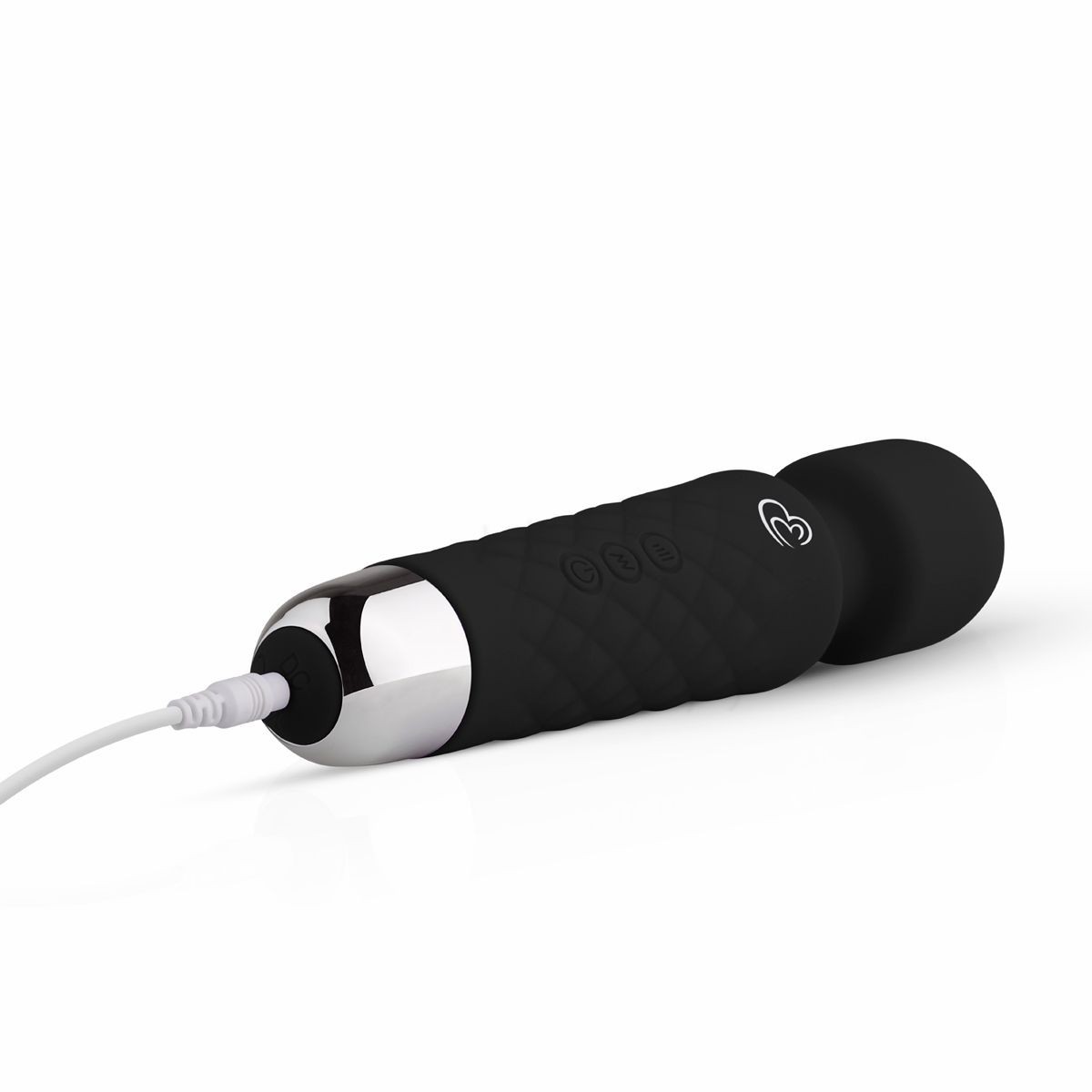 EasyToys Mini Vibrator Glavica - Črna