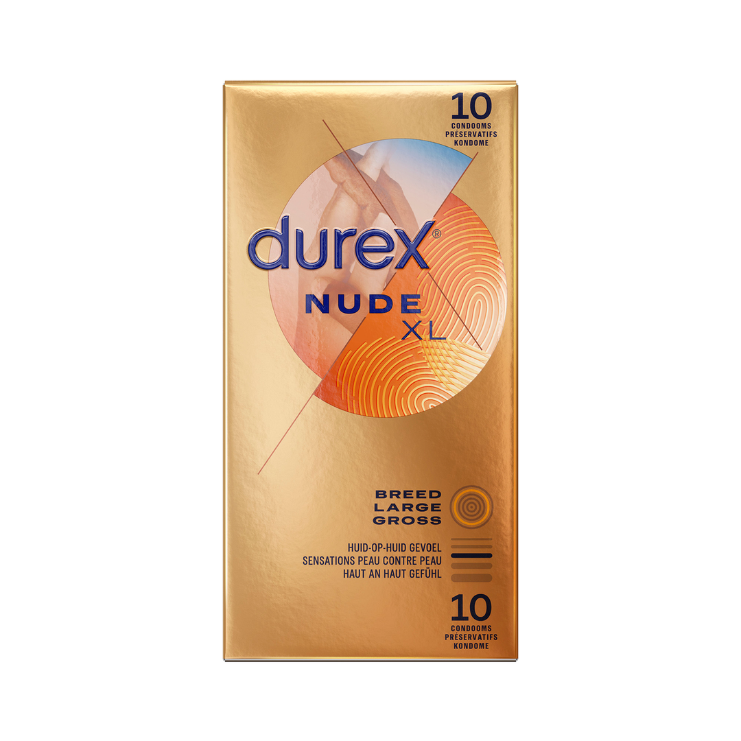 Durex Nude XL - Kondomi 10 kos