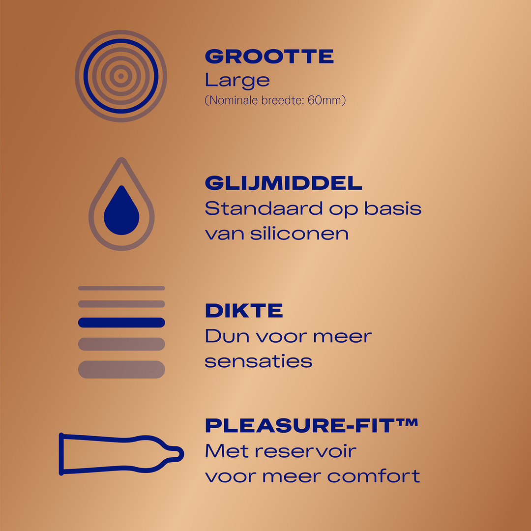 Durex Nude XL - Kondomi 10 kos