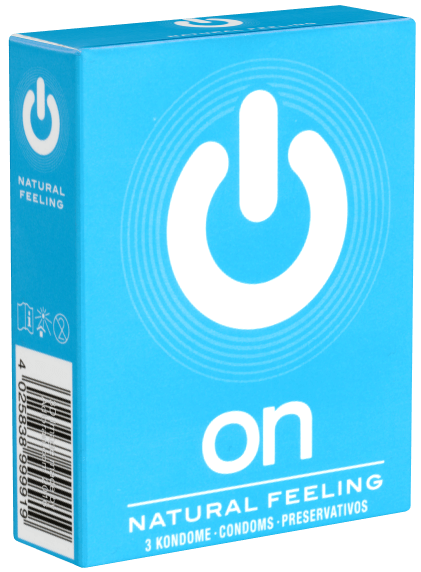 On) Single: Natural Feeling, 3 condoms