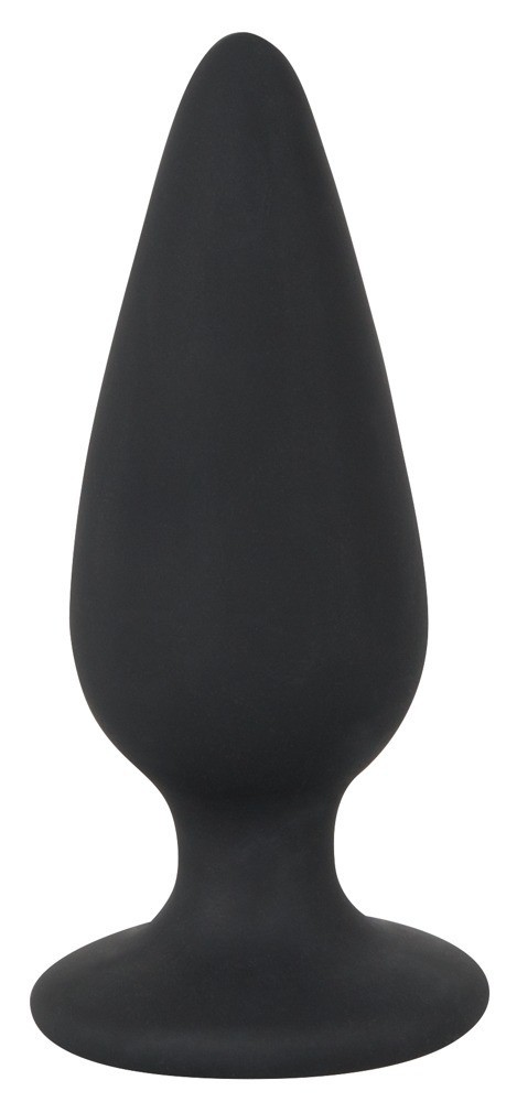 Črni analni čep Black Velvets 75g