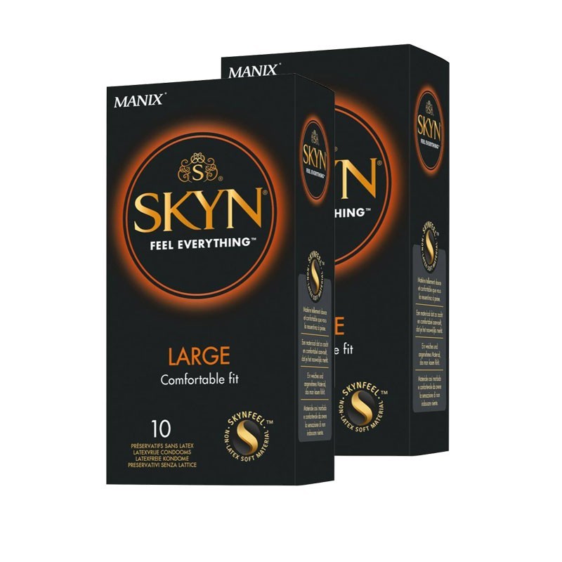 SKYN veliki - XL kondomi brez lateksa (3 kosi)