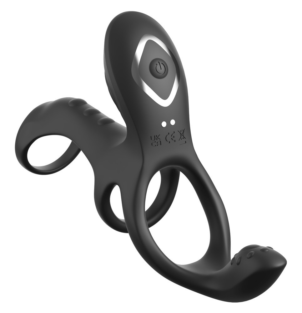 Vibracijski nastavek za penis Ultimate Couples Cage Max