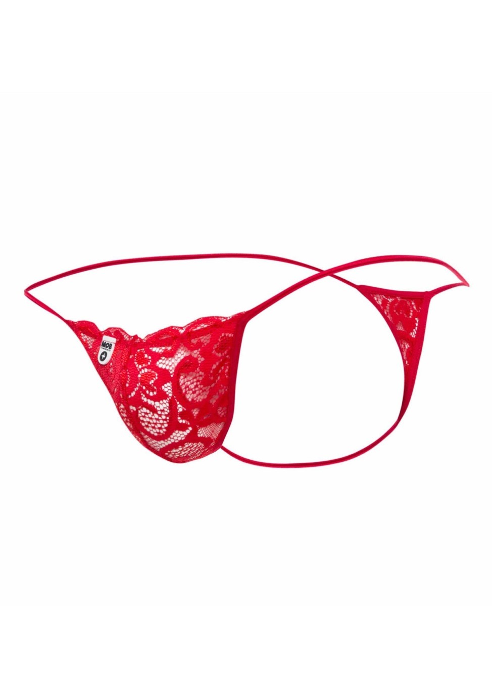 MOB Eroticwear Lace Thong Red