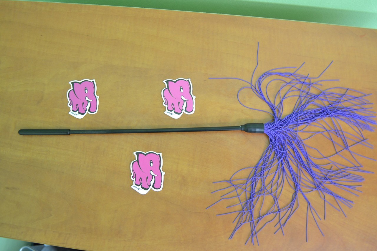 Ustoličenje vijolična mini