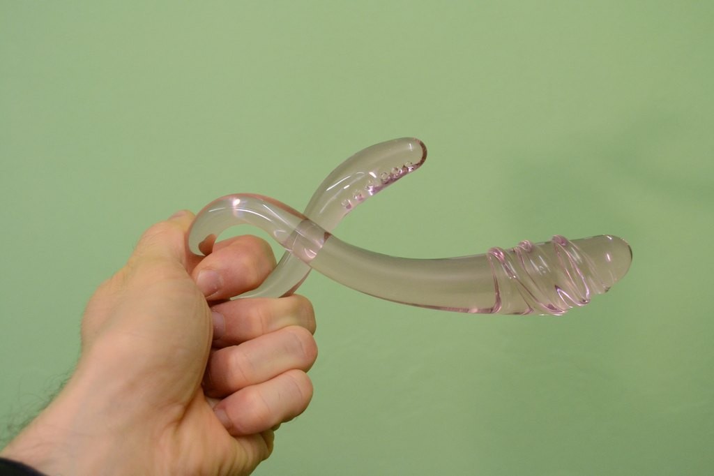 Stekleni Dildo Icicles št. 30